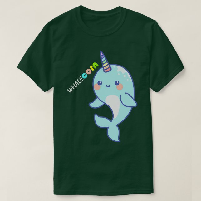 Whalecorn T-Shirt (Design Front)