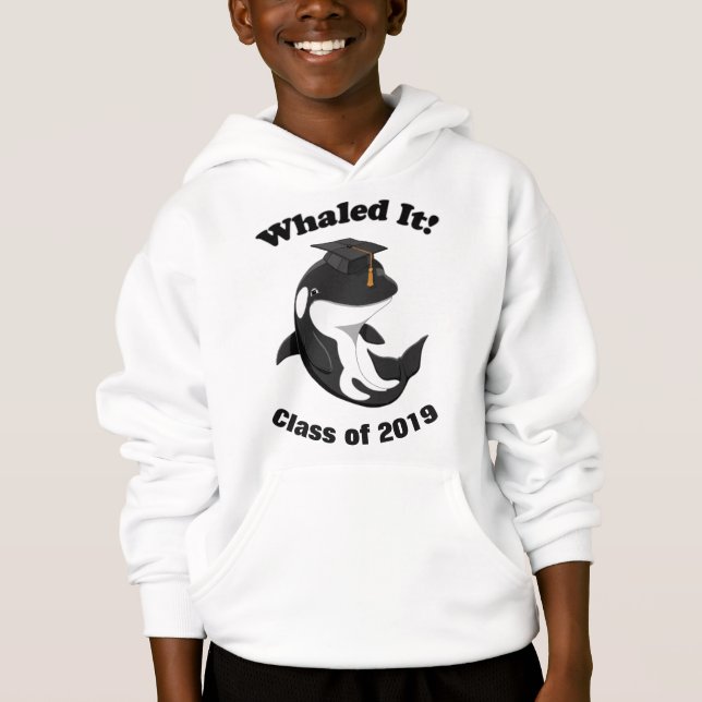 Whaled It Class of 2019 Cute Orca Killer Whale (Front)