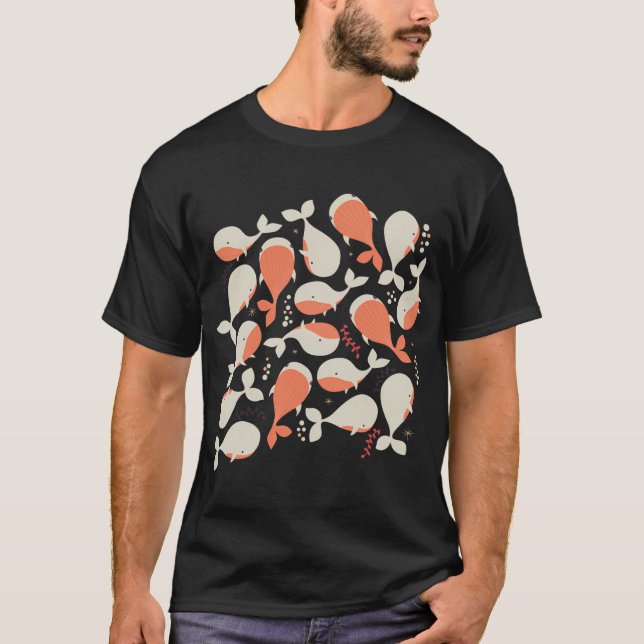 Whales 003 T-Shirt (Front)