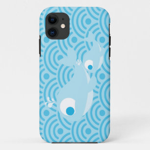 Whales and Waves Case-Mate iPhone Case