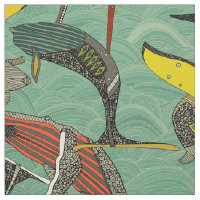 whales and waves jade
