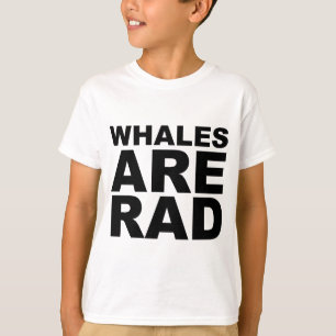 WHALES ARE RAD Shirt Hat Mug Mousepad