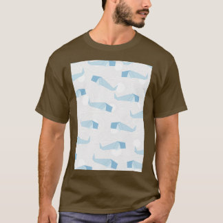 Whales origami on a meeting T-Shirt
