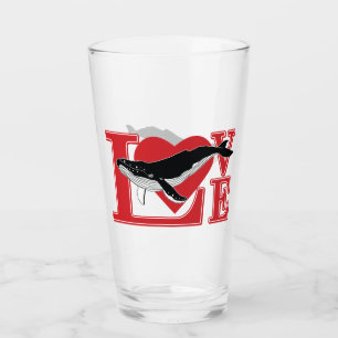 Whales, Save The Whales Glass