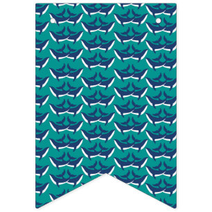 Whales Sea Animal Green Ocean Marine Mammal Bunting