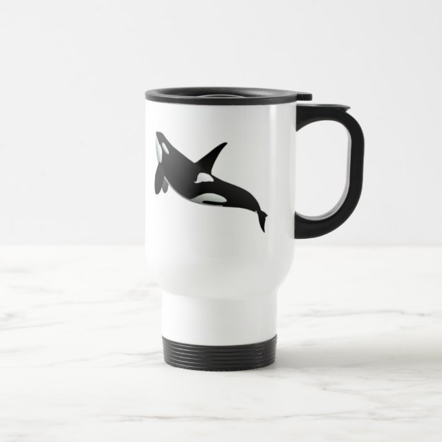 Whales Travel Mug (Right)
