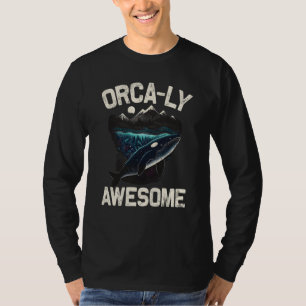 Whales Watch Dolphin Pottwhal Saying Orca Whale T-Shirt