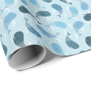 Whales Wrapping Paper
