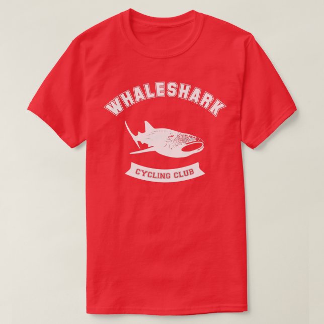 Whaleshark Cycling Club T-Shirt (Design Front)