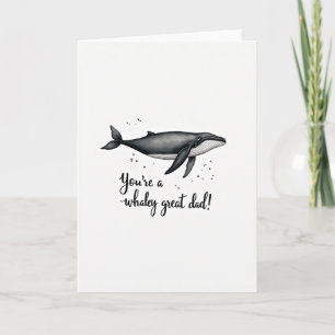 Whaley Great Dad Art Card