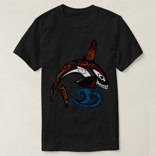 Whaling Art T-Shirt (Design Front)