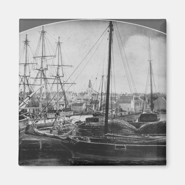 Whaling Port, New Bedford Magnet (Front)