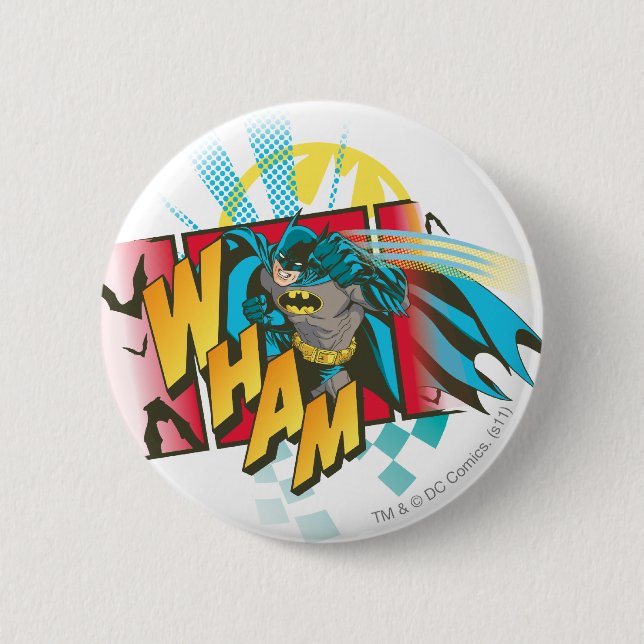 WHAM 1 6 CM ROUND BADGE (Front)