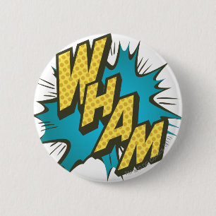 WHAM 2 6 CM ROUND BADGE