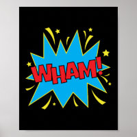 Wham! Bold Pop Art Comic Impact