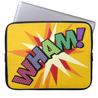 WHAM Fun Retro Comic Book Pop Art