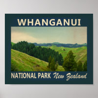 Whanganui National Park New Zealand Vintage