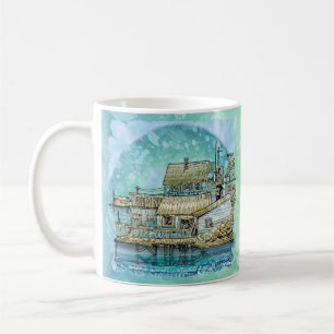 Wharf Scene mug