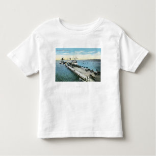 Wharf View at the New Harbour Toddler T-Shirt