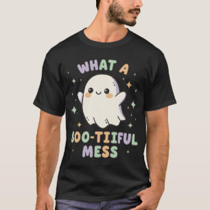What a Boo-tiful Mess – Cute Ghost Kawaii T-Shirt