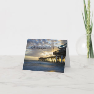 What A Cocoa Beach Morning Thinking Of You Card