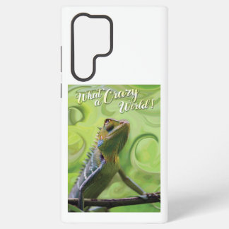 What a Crazy World - A special Lizard Samsung Galaxy Case
