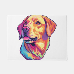 What a cute Labrador Retriever!   Doormat