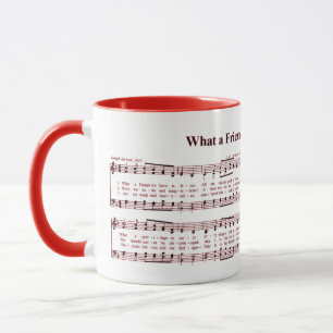 WHAT A FRIEND WE HAVE IN JESUS-MUG MUG