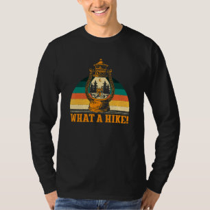What a Hike Hiking Mountain Hiker Summit Wildlife  T-Shirt