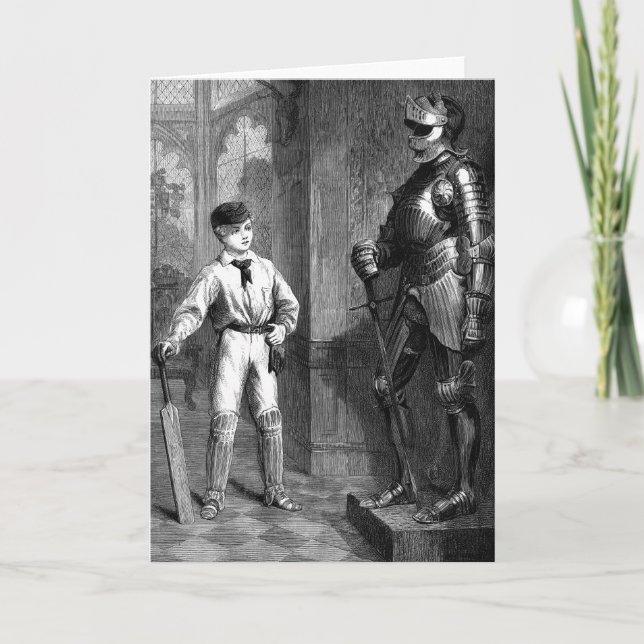 What a jolly wicketkeeper he would make holiday card (Front)