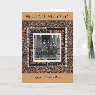 What a Man ! What a Man ! Card