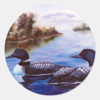 What A Pair Loon Sticker