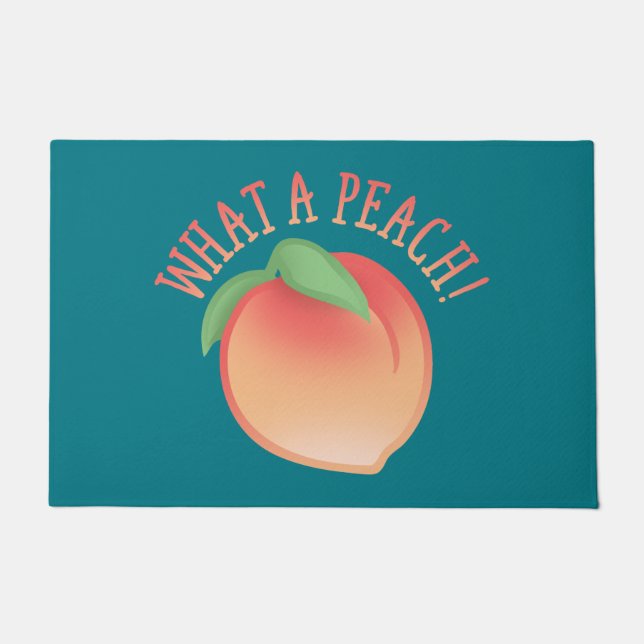 What A Peach Doormat (Front)