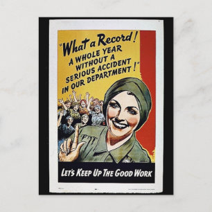 What A Record Postcard