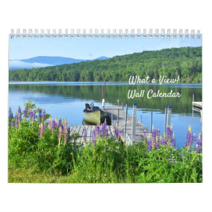 What a View! Wall Calendar