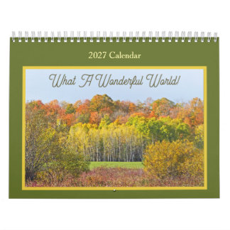 What A Wonderful World Calendar