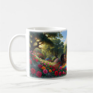 What a Wonderful World Rainbow Garden Mug