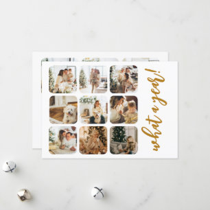 What a Year 12 Photo and Text Personalised Holiday Card