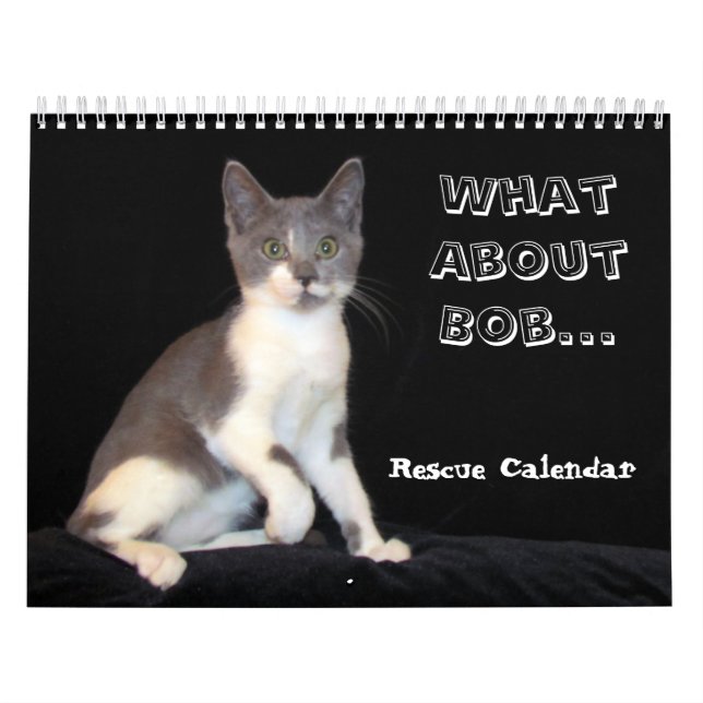What About Bob Kitten (cat) Calendar (Cover)