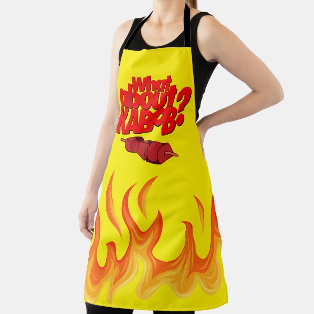What About Kabob? Shish Kabob BBQ Meat Apron (Insitu)