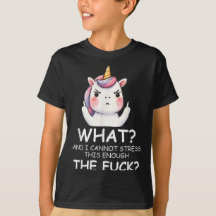 What &amp; I Cannot Stress This Enough The Fck Sig T-Shirt
