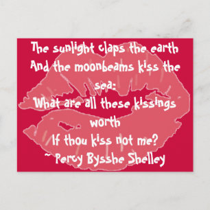 What are all these kissings worth... PostCard
