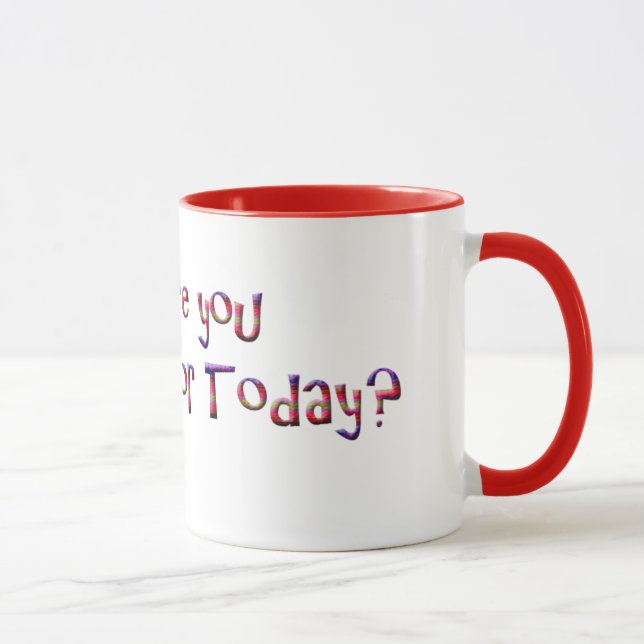 What are you grateful for today? mug (Right)