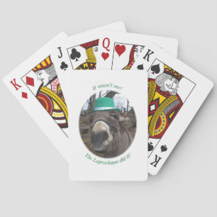 "What are you looking at?" Playing Cards