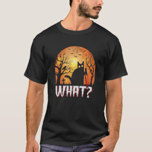 What Black Cat With Knife  Meoween Classic T-Shirt