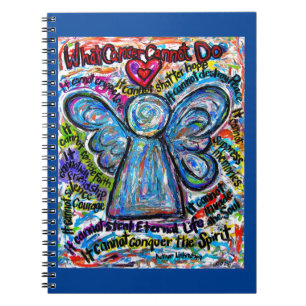 What Cancer Cannot Do Angel Art Journal Notebook