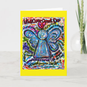 What Cancer Cannot Do Custom Art Greeting Cards
