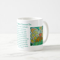 What Cancer Cannot Do Poem Angel Coffee Mug Cup