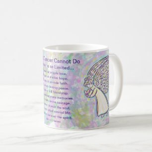 What Cancer Cannot Do Poem Angel Coffee Mug Cup