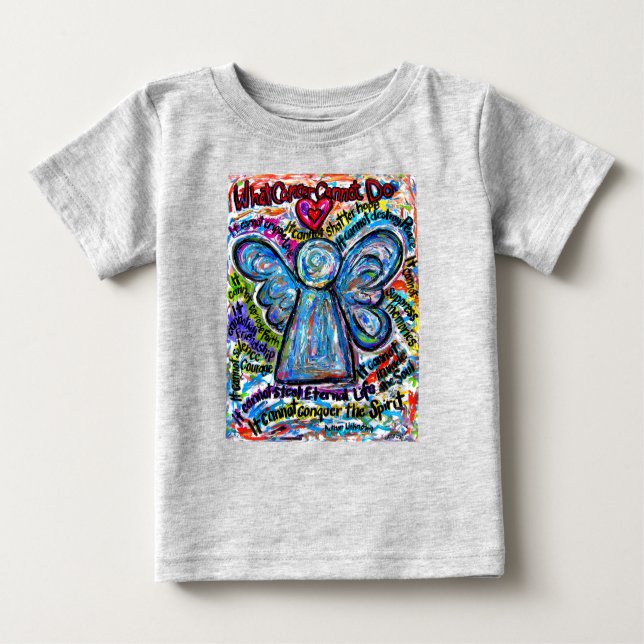 What Cancer Cannot Do Poem Angel Custom Shirts (Front)